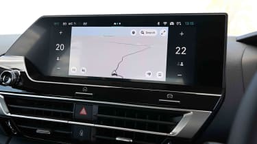 Citroen e-C4 - infotainment, sat-nav